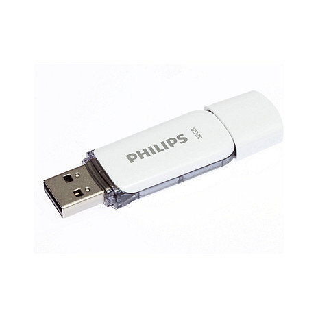 PHILIPS Pendrive USB 2.0 32 GB Snow Grey PHILIPS Pendrive USB 2.0 32 GB Snow Grey