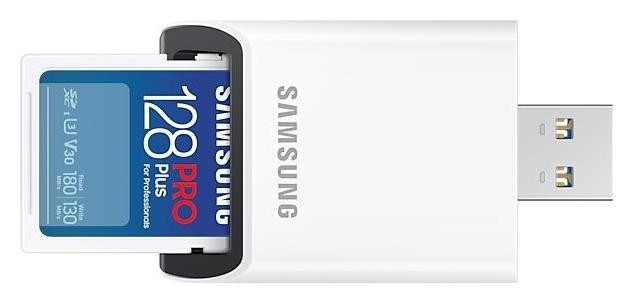 SAMSUNG Tarjeta SDXC PRO Plus 128GB Blanco SAMSUNG Tarjeta SDXC PRO Plus 128GB Blanco
