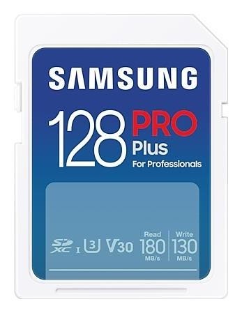 SAMSUNG Tarjeta SDXC PRO Plus 128GB Blanco SAMSUNG Tarjeta SDXC PRO Plus 128GB Blanco