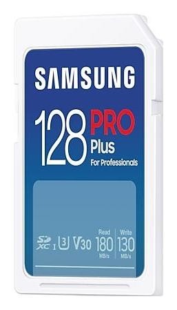 SAMSUNG Tarjeta SDXC PRO Plus 128GB Blanco SAMSUNG Tarjeta SDXC PRO Plus 128GB Blanco
