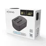 AISENS Estación de Docking ASDS-D03B Doble Bahía SATA 2.5/3.5 a USB 3.0/3.1 Gen1