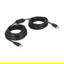 DeLOCK Cable USB 2.0 A Macho a B Macho 11 m Negro
