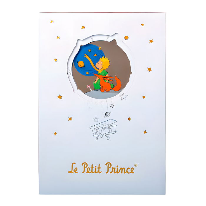 El Principito Cuaderno A5 Le Petit Prince 120 Páginas Hojas Lisas Blanco Portada Relieve