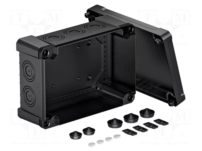OBO BETTERMANN Caja de conexiones Serie X negra OBO BETTERMANN Caja de conexiones Serie X negra