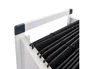 Rocada Carrito para Carpetas Colgantes Folio Extensible Gris Metalico +45 Carpetas DIN A4