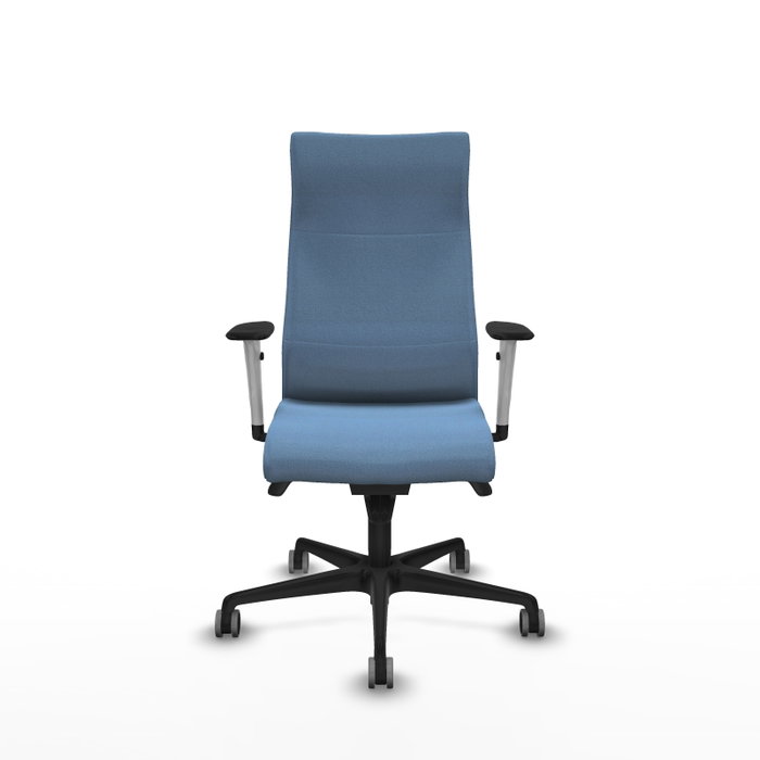 PIQUERAS Y CRESPO Sillón Albacete Azul Cielo con Mecanismo Sincro