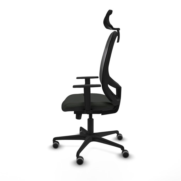 PIQUERAS Y CRESPO Silla de oficina Cilanco con mecanismo Sincro/Traslack, Negro PIQUERAS Y CRESPO Silla de oficina Cilanco con mecanismo Sincro/Traslack, Negro