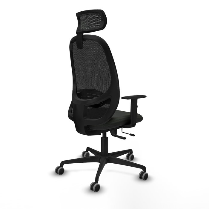 PIQUERAS Y CRESPO Silla de oficina Cilanco con mecanismo Sincro/Traslack, Negro PIQUERAS Y CRESPO Silla de oficina Cilanco con mecanismo Sincro/Traslack, Negro