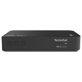 TechniSat HD-S 224+ Receptor Satélite DVB-S/S2 HDTV con USB y Negro