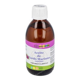 ALFA HERBAL Aceite De Cardo Mariano 250Ml Con Silimarina Para Hígado