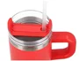 Antartik Taza térmica con asa y tapa hermética Rojo 570 ml