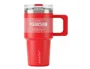 Antartik Taza térmica con asa y tapa hermética Rojo 570 ml