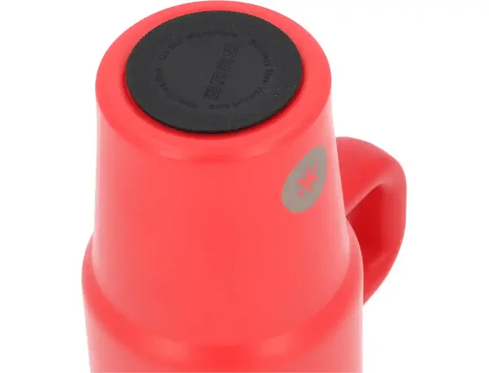Antartik Taza térmica con asa y tapa hermética Rojo 570 ml