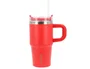 Antartik Taza térmica con asa y tapa hermética Rojo 570 ml