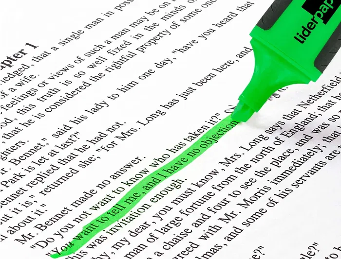 Liderpapel Rotulador Mini Fluorescente Verde Punta Biselada 1-4 mm