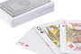 DKD Home Decor Juego Set 2 Sheesham Metal Marrón y Dorado con Cartas