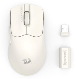 Redragon AXION M933TF-ULT Ratón Gaming Láser Blanco