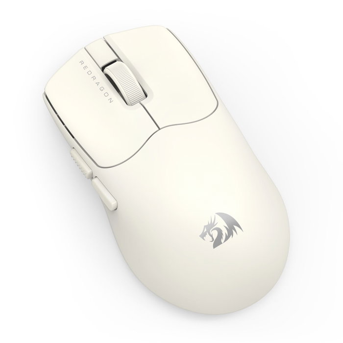 Redragon AXION M933TF-ULT Ratón Gaming Láser Blanco