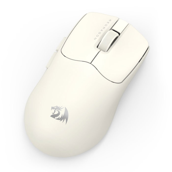 Redragon AXION M933TF-ULT Ratón Gaming Láser Blanco