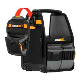 Toughbuilt Cesta portaherramientas 20 cm + bolsa con sistema ClipTech