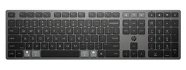 HP Teclado inalámbrico recargable multidispositivo 9T5B2AA#ABE Gris Carga Rápida Conectividad Perfecta Hogar Oficina