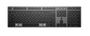 HP Teclado 725 Multidispositivo Recargable Inalámbrico Negro Noche