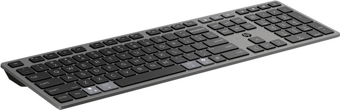 HP Teclado 725 Multidispositivo Recargable Inalámbrico Negro Noche
