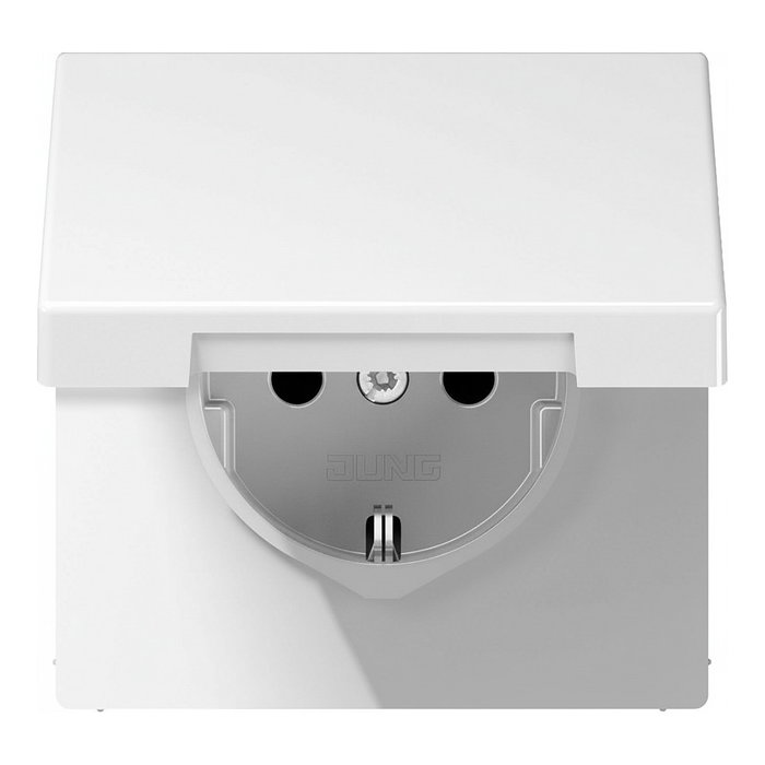 Jung LS1520KLWW Enchufe Schuko con tapa abatible Jung LS1520KLWW Enchufe Schuko con tapa abatible