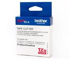 Brother TC-4 TZe Cutter de Cinta Etiquetadora 12 mm, Compatible con Brother PT-1000, PT-1010, PT-1100, PT-1120, PT-1130, PT-1160, PT-1170, PT-1190, PT-1200, PT-1280