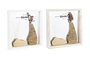 DKD Home Decor Decoración de Pared MDF Jarrones Surtidos 25x4x25 cm