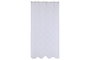 DKD Home Decor Cortina Boho Blanco Poliester 260 x 140 cm (2 Unidades) 8 Anillas