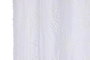 DKD Home Decor Cortina Boho Blanco Poliester 260 x 140 cm (2 Unidades) 8 Anillas