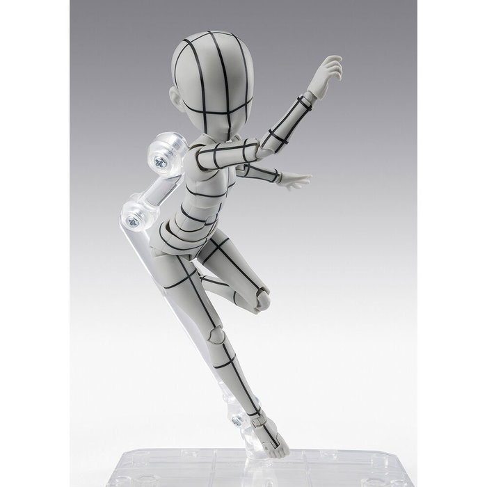 Tamashii Nations Body-Chan Ken Sugimori Edition Wireframe Gray Color Ver. 13cm