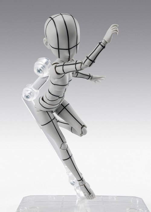 Tamashii Nations Body-Chan Ken Sugimori Edition Wireframe Gray Color Ver. 13cm