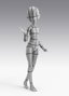 Tamashii Nations Body-Chan Ken Sugimori Edition Wireframe Gray Color Ver. 13cm