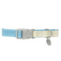 Nayeco Collar Mac Leather Cotton Celeste 20mm x 35-50cm