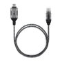 Goobay Adaptador de red USB-C 3.2 Gen2 a RJ-45, 3 metros, negro/gris