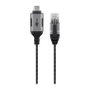Goobay Adaptador de red USB-C 3.2 Gen2 a RJ-45, 3 metros, negro/gris