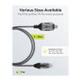 Goobay Adaptador de red USB-C 3.2 Gen2 a RJ-45, 3 metros, negro/gris