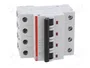 ABB S200 S204-C16 Interruptor magnetotérmico 4 polos 16A 6kA