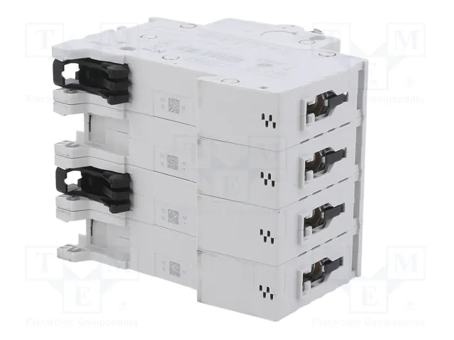 ABB S200 S204-C16 Interruptor magnetotérmico 4 polos 16A 6kA