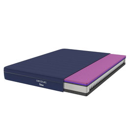Colchón Viscoelástico Enfundado Cecotec Flow e-Hybrid 105 x 190 cm