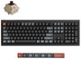 Keychron V6U-D3 Teclado Mecánico Completo Silk POM Brown Switch Negro Retroiluminación RGB