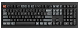 Keychron V6U-D3 Teclado Mecánico Completo Silk POM Brown Switch Negro Retroiluminación RGB