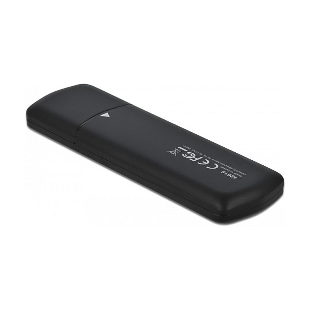 DeLOCK 42615 Caja Externa para SSD M.2 NVMe PCIe con USB 3.2 Gen 2 Tipo C, 10 Gbit/s, Plug & Play, Color Negro DeLOCK 42615 Caja Externa para SSD M.2 NVMe PCIe con USB 3.2 Gen 2 Tipo C, 10 Gbit/s, Plug & Play, Color Negro