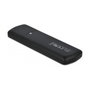 DeLOCK 42615 Caja Externa para SSD M.2 NVMe PCIe con USB 3.2 Gen 2 Tipo C, 10 Gbit/s, Plug & Play, Color Negro
