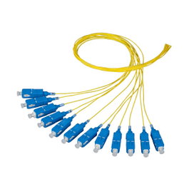 EFB Elektronik Pigtail de fibra óptica SC OS2 G652D Amarillo 2m, 1 unidad