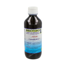 HERBOPLANET Bronsol Jarabe para las vías respiratorias 200 ml - Suplemento con miel, malva, pino y tilo