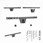 GEMBIRD WM-S80F-01 Soporte de pared Slim para TV 37-80 pulgadas