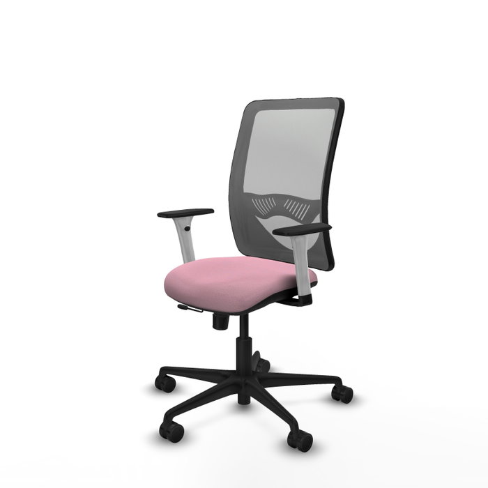 PIQUERAS Y CRESPO Silla de oficina Zulema Rosa y Gris PIQUERAS Y CRESPO Silla de oficina Zulema Rosa y Gris